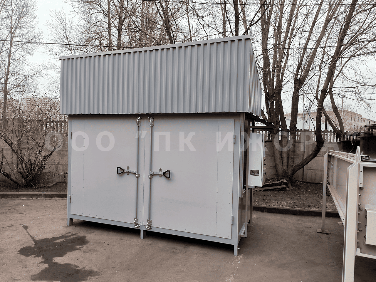 Хит продаж: Камера для разогрева сырья в бочках СКБ-8